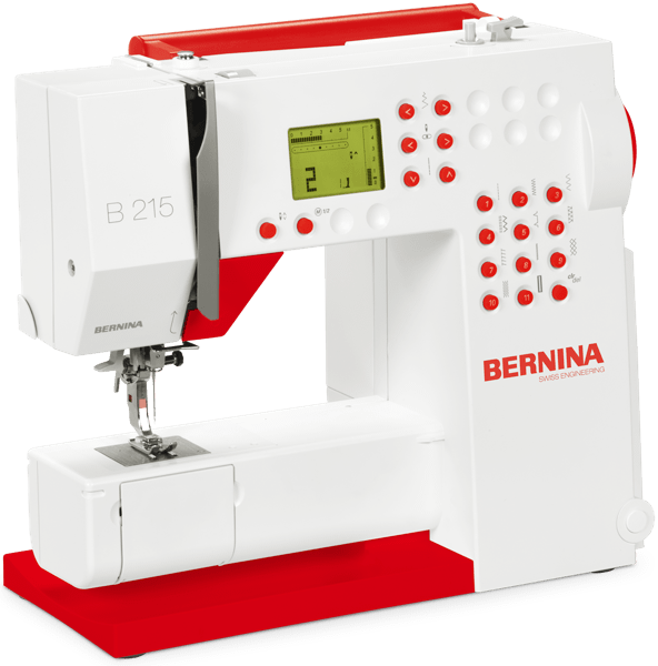ベルニナ215 – ディテールにいたるまで簡単操作 - BERNINA